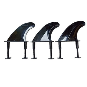 srfda top quality Soft Surf Fins Rear Surfboard Fins all-round Black Surfing fin surfing accessoire