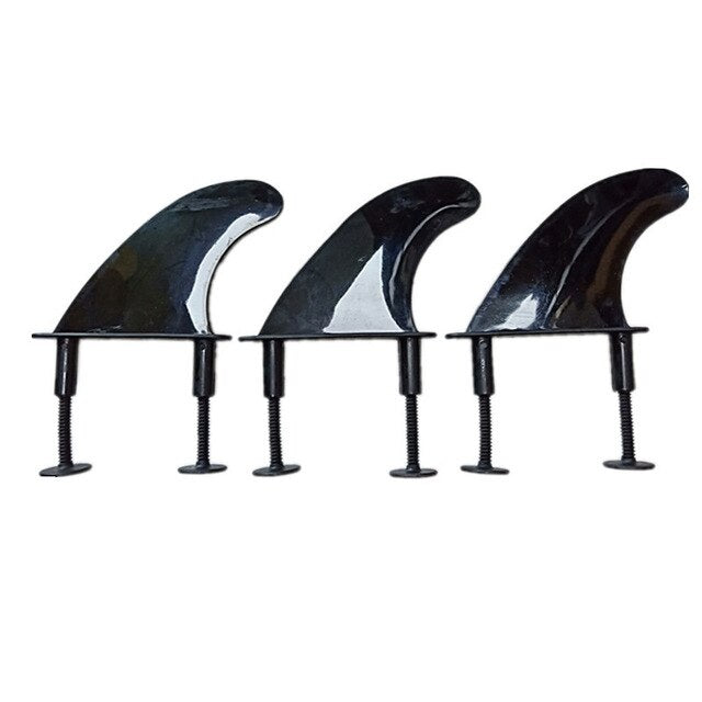 srfda top quality Soft Surf Fins Rear Surfboard Fins all-round Black Surfing fin surfing accessoire