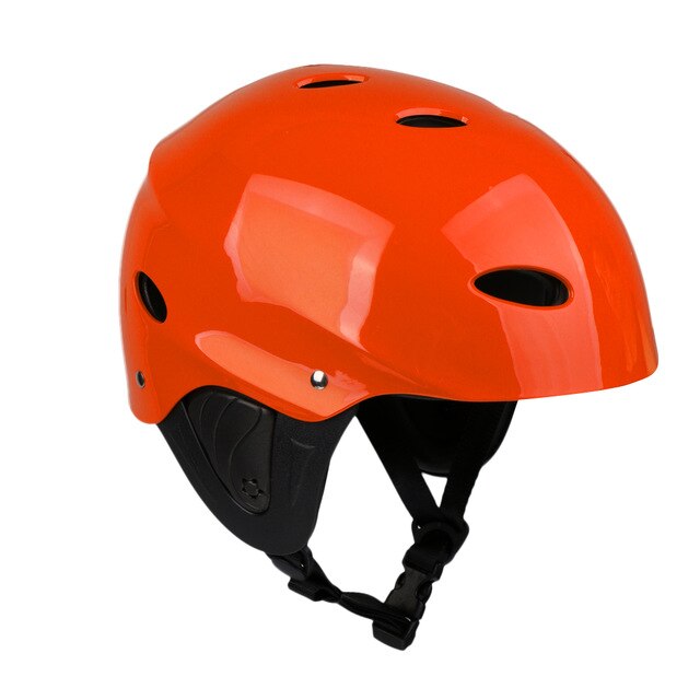 Unisex Adult Kids Water Sports Safety Helmet Canoe Kayak Wakeboard Kitesurf Jet Ski Impact Surfing Sailing Hard Proetctor Cap