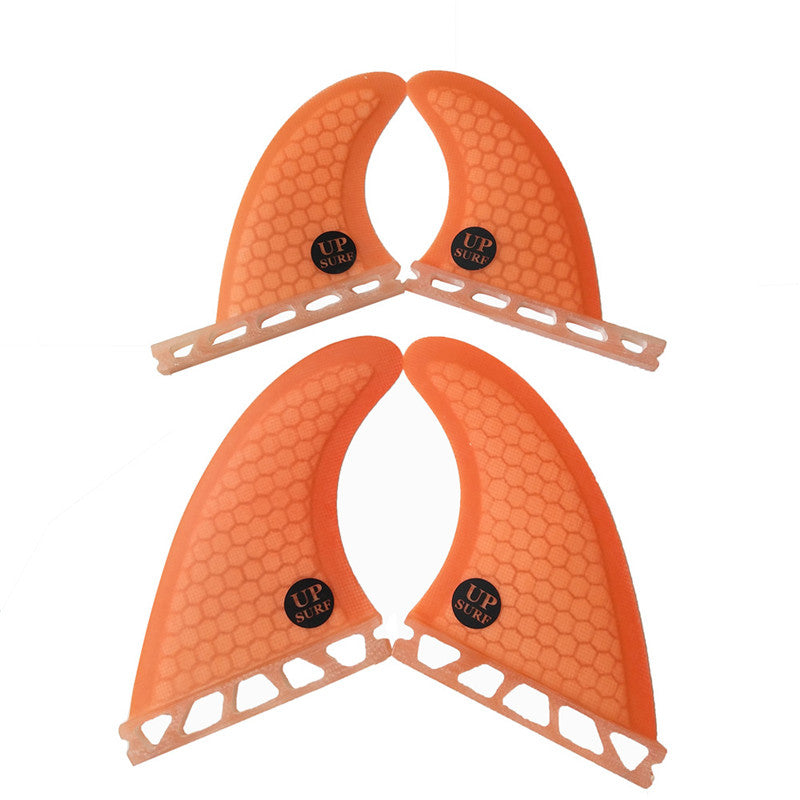 Future Quad Fin Blue Color Surf Fin G5+GL/G3+GL Surfboard Future Honeycomb Fins Surfing Quihas 4pcs per set