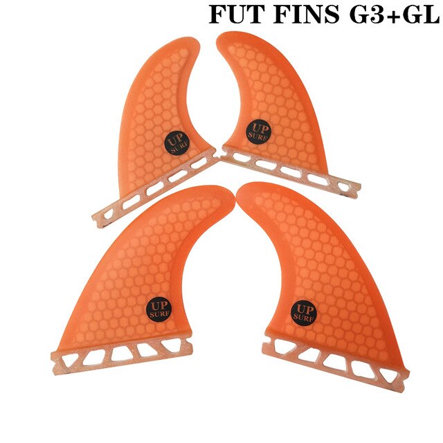 Future Quad Fin Blue Color Surf Fin G5+GL/G3+GL Surfboard Future Honeycomb Fins Surfing Quihas 4pcs per set