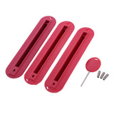 3pcs/set Future Tri Fins Box Surfing Surfboard Fin Plug with Mounting Screws Key Set for Surfing SUP Screw Surfboard Surf Fins