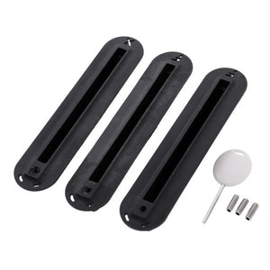3pcs/set Future Tri Fins Box Surfing Surfboard Fin Plug with Mounting Screws Key Set for Surfing SUP Screw Surfboard Surf Fins