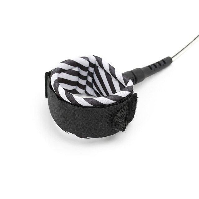 High quality Paddle Leash Surf Leash  Surfboard Leash Smooth Steel Swivel Surfing Leg Rope Smooth Steel Paddle board Leash 6FT