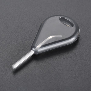 Universal 1 Pc Surfboard Stainless Fin Rudder Hex Key Wrench With Plastic Molded Handle Surfing Fin Plugs Grub Screws Mount Tool