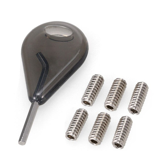 Surfing Board Fin Screws 9MM/12MM for FCS Fins Extra Fin Key Plate Replacement Kit Surfing Board Screws