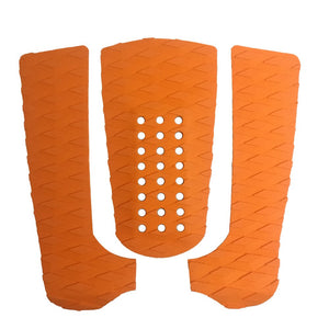 3pcs Shockproof Eco-friendly Deck Anti-slip Surfing Universal Portable Tail EVA Traction Adhesive Surfboard Pad Set Grip