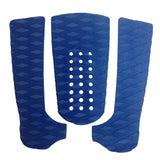 3pcs Shockproof Eco-friendly Deck Anti-slip Surfing Universal Portable Tail EVA Traction Adhesive Surfboard Pad Set Grip