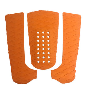 3pcs Shockproof Eco-friendly Deck Anti-slip Surfing Universal Portable Tail EVA Traction Adhesive Surfboard Pad Set Grip