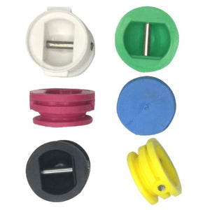 Surfboard Leash Plug Round Cup Portable PVC Leg Foot Rope Cord Accessories For Surfing