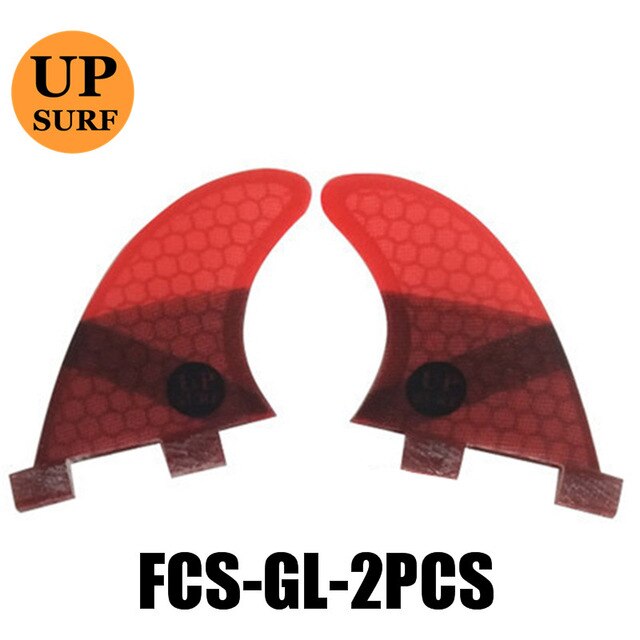 Surfing FCS Fins GL Orange,red, blue,green,black  Honeycomb Fibreglass Fin FCS Rear Fins Surf Quilhas