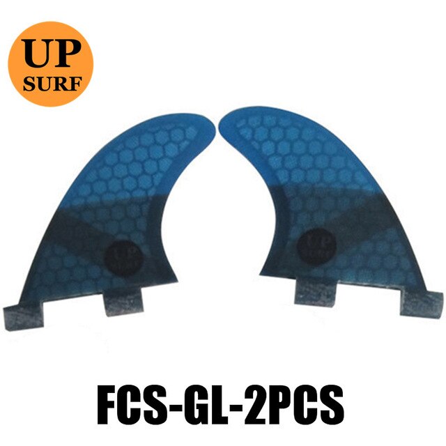Surfing FCS Fins GL Orange,red, blue,green,black  Honeycomb Fibreglass Fin FCS Rear Fins Surf Quilhas