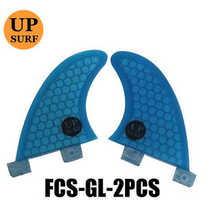 Surfing FCS Fins GL Orange,red, blue,green,black  Honeycomb Fibreglass Fin FCS Rear Fins Surf Quilhas