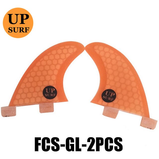 Surfing FCS Fins GL Orange,red, blue,green,black  Honeycomb Fibreglass Fin FCS Rear Fins Surf Quilhas