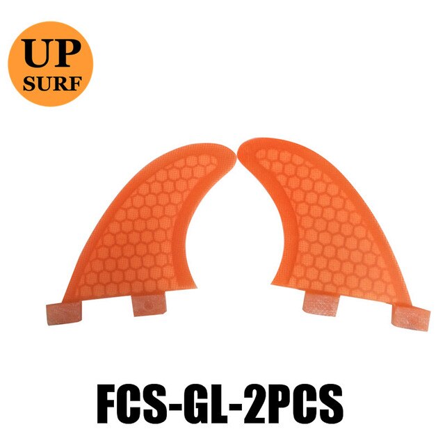 Surfing FCS Fins GL Orange,red, blue,green,black  Honeycomb Fibreglass Fin FCS Rear Fins Surf Quilhas