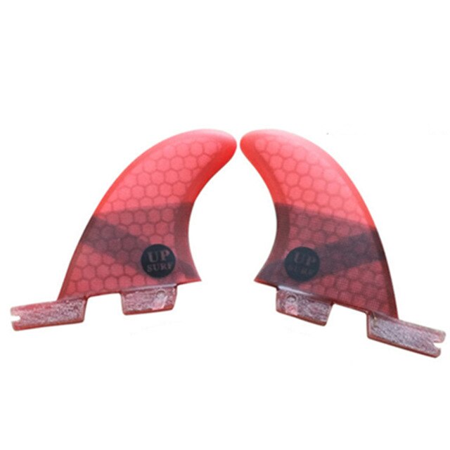Surf FCS2 GL fins Blue/Red/Black/Green color Surfing Honeycomb Fibreglass fin Twin fin set Surf Fins