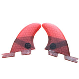 Surf FCS2 GL fins Blue/Red/Black/Green color Surfing Honeycomb Fibreglass fin Twin fin set Surf Fins