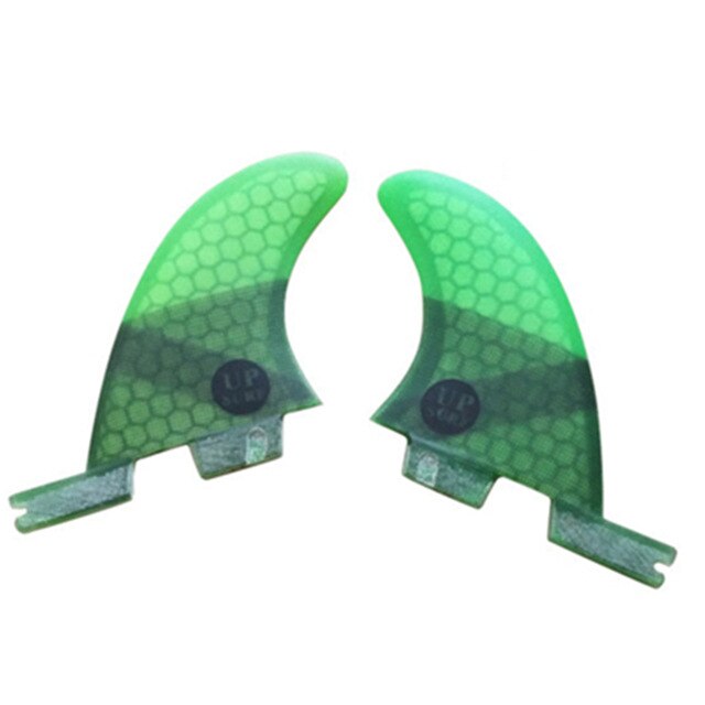 Surf FCS2 GL fins Blue/Red/Black/Green color Surfing Honeycomb Fibreglass fin Twin fin set Surf Fins