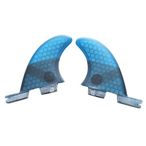 Surf FCS2 GL fins Blue/Red/Black/Green color Surfing Honeycomb Fibreglass fin Twin fin set Surf Fins