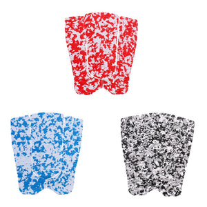 3Pcs Surfboard Tail Kick Pad with Anti-slip Dimond Thread Groove Deck Grips Traction Surfing Water Sports Accessory