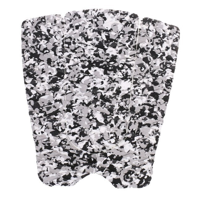 3Pcs Surfboard Tail Kick Pad with Anti-slip Dimond Thread Groove Deck Grips Traction Surfing Water Sports Accessory