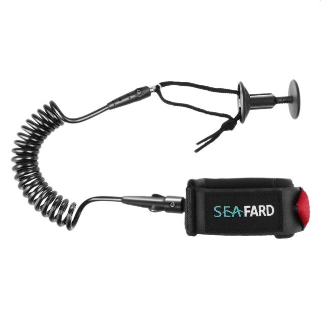 4ft Coiled Leash Surfboard SUP Stand up Paddle Board Surfing Wrist Leash Legrope Surfboard Coiled Cord