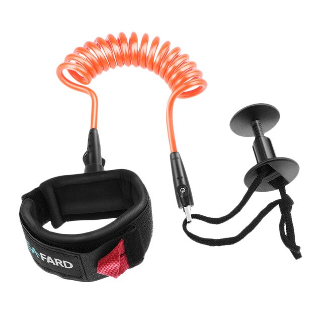 4ft Coiled Leash Surfboard SUP Stand up Paddle Board Surfing Wrist Leash Legrope Surfboard Coiled Cord