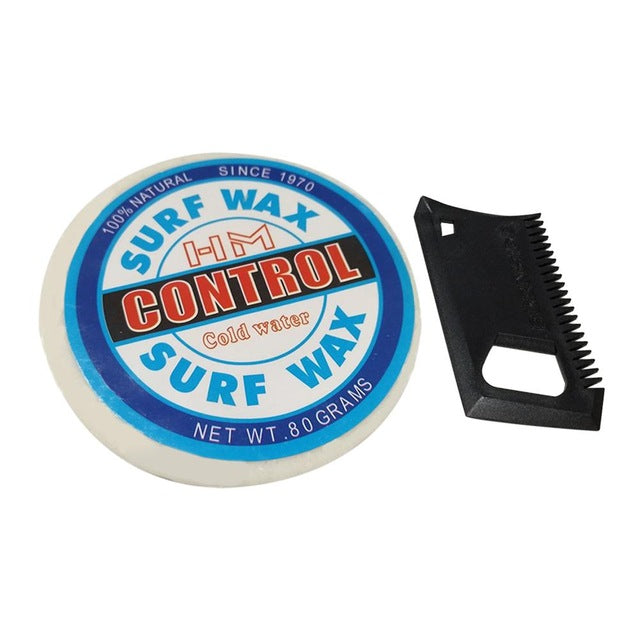 All Kinds Of Surfboard Anti-Skid Wax Long Lasting Surf Bottom Wax Hot Cold Water Wax Comb Set Outdoor Surfing Sport