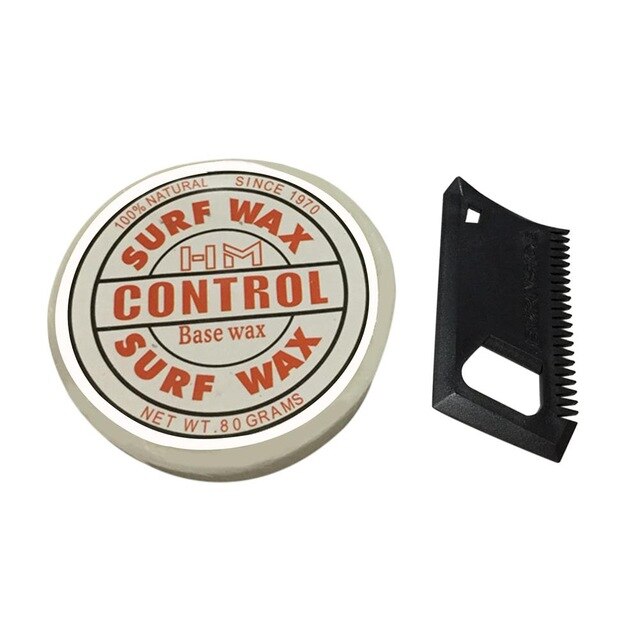 All Kinds Of Surfboard Anti-Skid Wax Long Lasting Surf Bottom Wax Hot Cold Water Wax Comb Set Outdoor Surfing Sport