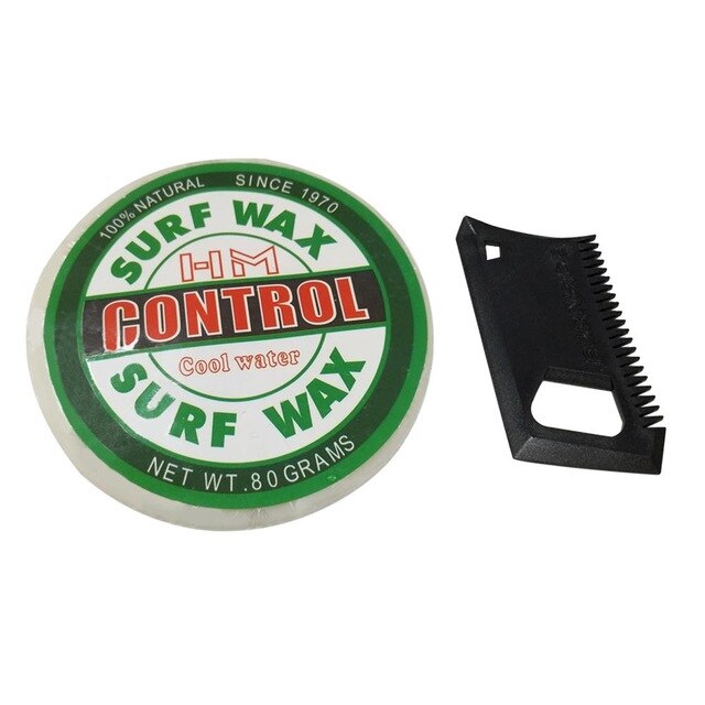 All Kinds Of Surfboard Anti-Skid Wax Long Lasting Surf Bottom Wax Hot Cold Water Wax Comb Set Outdoor Surfing Sport