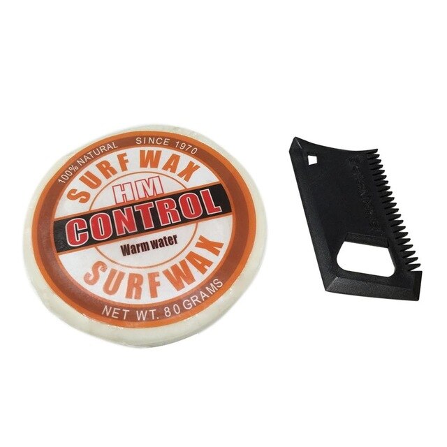 All Kinds Of Surfboard Anti-Skid Wax Long Lasting Surf Bottom Wax Hot Cold Water Wax Comb Set Outdoor Surfing Sport