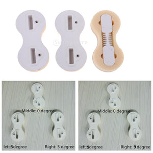 3pcs Fusion Fin Box Surfboard Fins Surfing Plugs 2x5+0/2x9+0 Degree Choose Surfing Fins Plugs Surfboard Accessaries