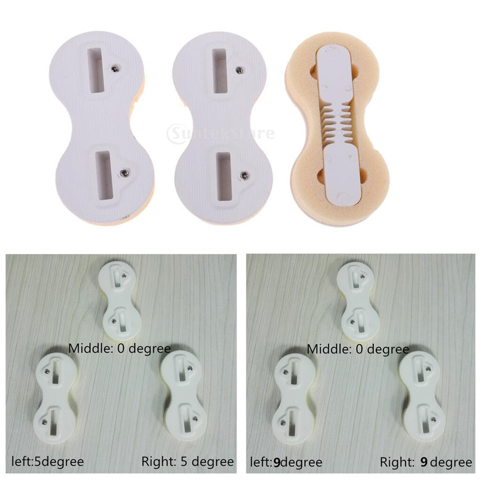3pcs Fusion Fin Box Surfboard Fins Surfing Plugs 2x5+0/2x9+0 Degree Choose Surfing Fins Plugs Surfboard Accessaries