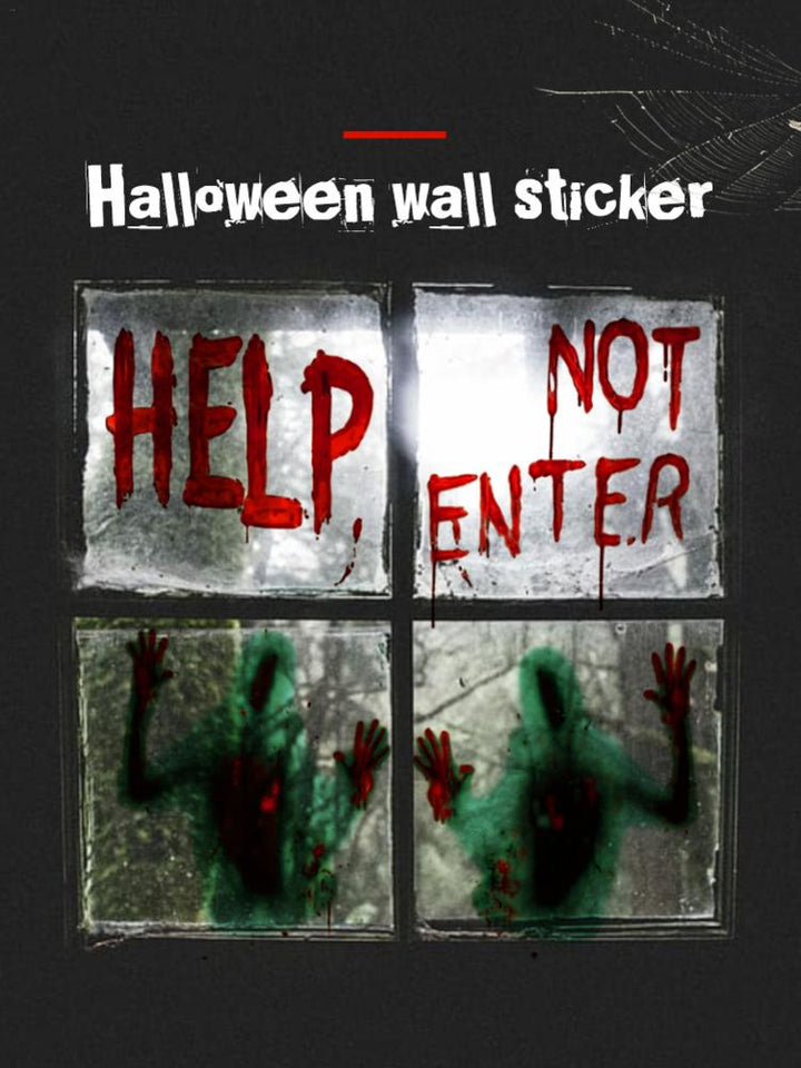 2 PCS Vampire Horror Zombie Sticker ow