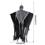 Halloween Prop Skull Skeleton Horror Tombstone Skull Gauze Decoration Halloween Home Garden Decor Haunted House Scary Party