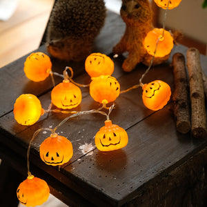 1m 10 LED Halloween Pumpkin String Light