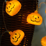 1m 10 LED Halloween Pumpkin String Light
