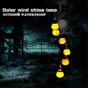 Halloween Decoration Wind Chime Light