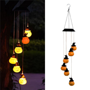 Halloween Decoration Wind Chime Light