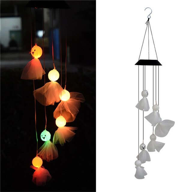 Halloween Decoration Wind Chime Light