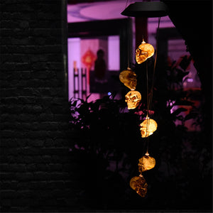 Halloween Decoration Wind Chime Light