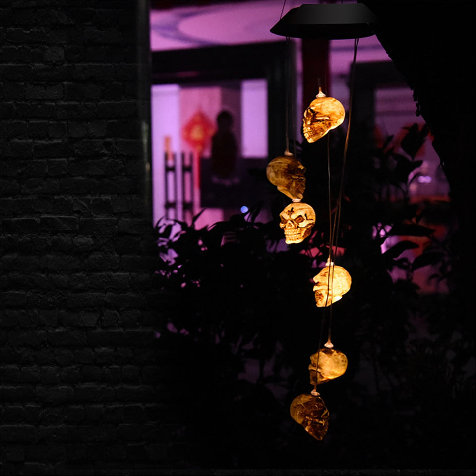 Halloween Decoration Wind Chime Light