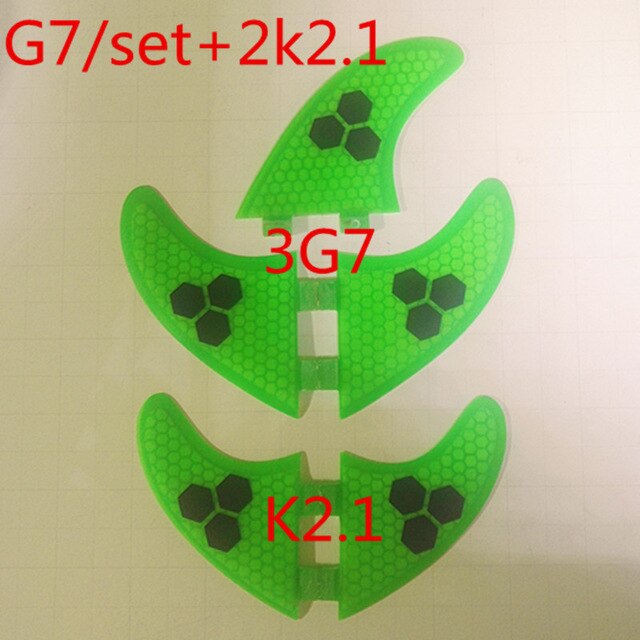 4pcs/Lot High quality surfboard FCS fins with fiberglass honey comb material for surfing  fin GX G3 G5 G7 S L size quad fins
