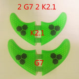 4pcs/Lot High quality surfboard FCS fins with fiberglass honey comb material for surfing  fin GX G3 G5 G7 S L size quad fins