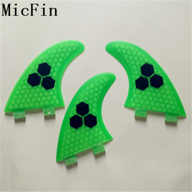 Micfin 2017 FCS fins G5 M size surfing fins fiberglass honeycomb pranchas de surf quilhas fcs