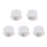 5 Pieces Surfing Leash Plug Surfboard Longboard Shortboard Paddle Board Leash Cup Plug Repair Kayak Accessories Equipment 25mm