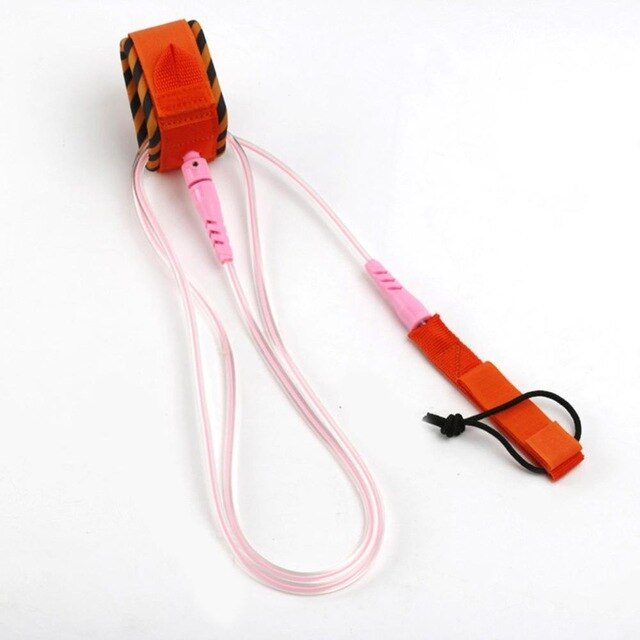 Rainbow Series Surf Safety Rope Ankle Leash Surfboard Coiled Stand up Paddle Board Rope Surfing Cord String Accessory