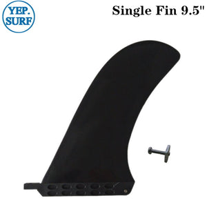 SUP Surfing Single Quilhas 9.5 Length Nylon Fins 9.5 inch Surfboard Fins stand up paddle